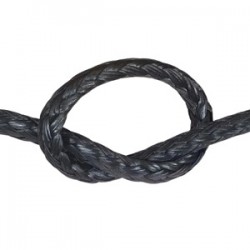 12mm Black HMPE 12 Strand